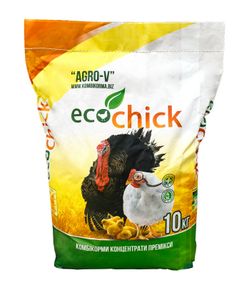 Премікс ECOchick Несучка 1% - для Курей несучок - ТМ Агро-В - Оригінал 10