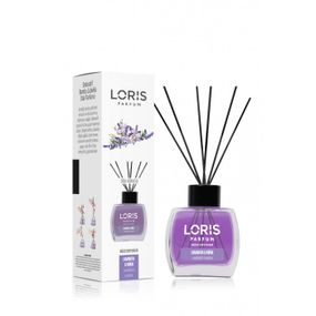 Аромадиффузор Loris parfum Лаванда и мускус (Reed Diffuser "Lavender Musk") 120мл - Парфюмированый