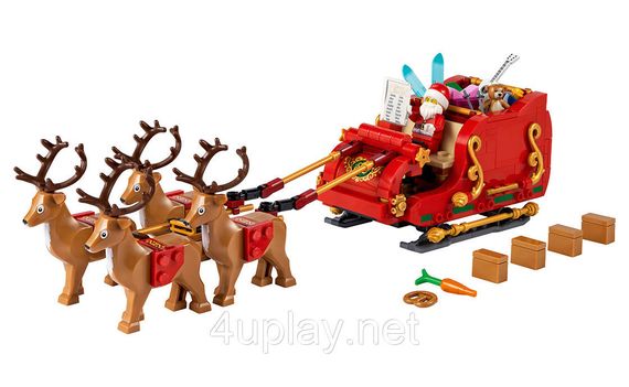 Конструктор LEGO Сани Санта Клауса (Santa's Sleigh) 40499 | Зображення 1