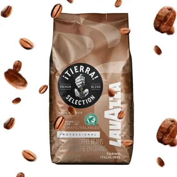 Кава в зернах Lavazza ¡Tierra! Selection, 1 кг (100% Арабика) | Зображення 1