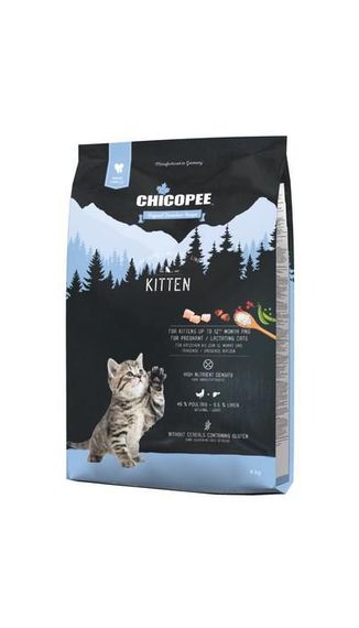 Сухий корм Chicopee (Чикопі) HNL Kitten 8 кг для кошенят, вагітних або годуючих кішок