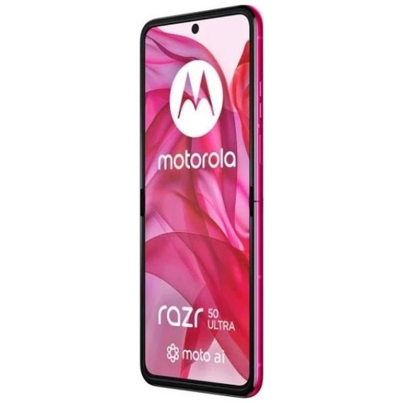 Мобильный телефон Motorola Razr 50 Ultra 12/512GB Hot Pink (PB1T0103RS) | Зображення 3