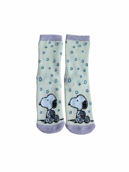 Дитячі махрові шкарпетки для дівчинки Peanuts 35-38 р Білі (24101618)