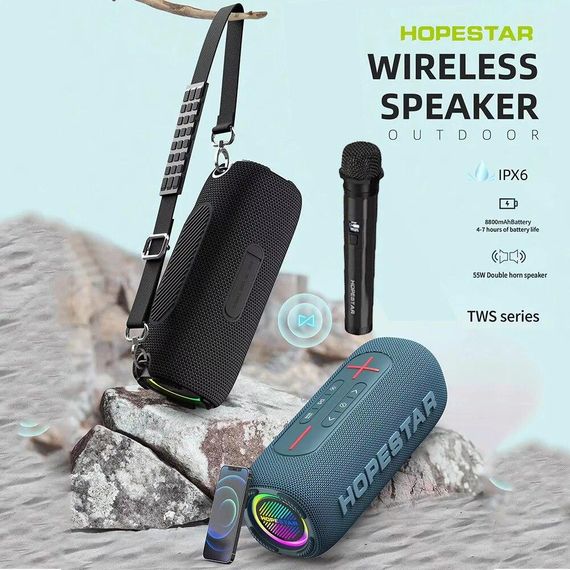 Портативна Bluetooth колонка з потужністю 60 Вт Hopestar P26 Pro (43427-P26PRO_1155) | Зображення 9