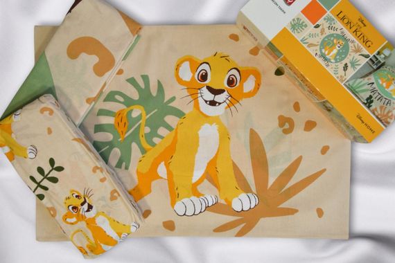 Постельное белье TAC Disney 160×220 см Lion King Jungle | Зображення 2