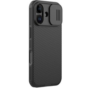 Карбонова накладка Nillkin CamShield Pro Magnetic для Apple iPhone 17 (6.3") Black