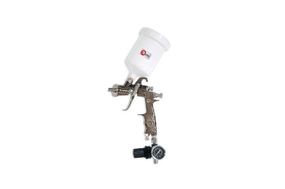 Пневмопистолет лакокрасочный LVLP Intertool - верхний бак 600 мл x 1,3 мм с регулятором PT-0130 (PT-0130)