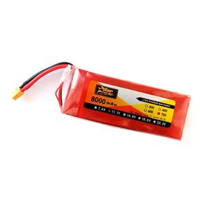 Акумулятор ZOP Power Li-Po 3s 8000 mAh 11.1v 75C конектор XT60