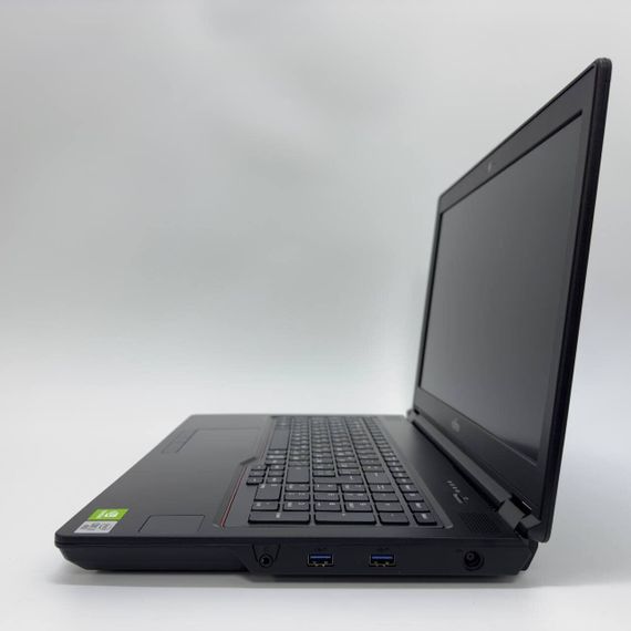 Мобільна робоча станція Fujitsu Celsius H7510 / 15.6" (1920x1080) IPS / Intel Core i7-10850H (6 (12) ядер по 2.7 - 5.1 GHz) / 16 GB DDR4 / 512 GB SSD / nVidia Quadro T1000, 4 GB GDDR6, 128-bit / WebCam / HDMI б/в + Подарунок Мишка та килимок | Зображення 4