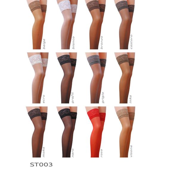 Чулки Passion ST003 1/2 nero | Зображення 3