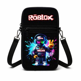 Сумка-чохол для телефону Roblox,дитяча сумка через плече, водонепроникна міні-сумка (4833)
