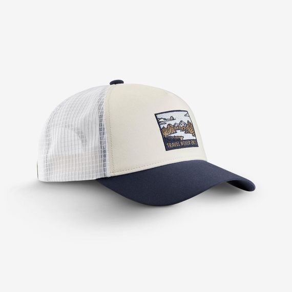 Кепка Travel 500 Trucker бежева/синя - One Size