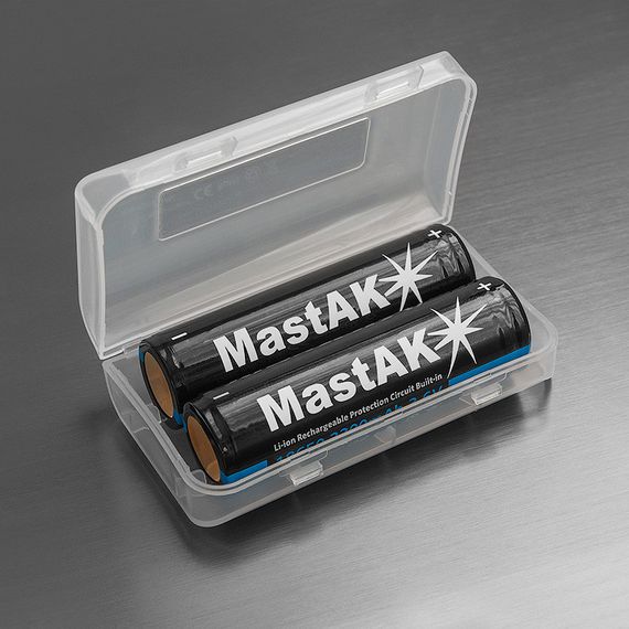 Аккумулятор Li-ion MastAK 18650 3.6v 2200mAh с защитой (1шт) | Зображення 7