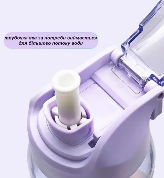 Пляшка для води Casno 1000 мл KXN-1247 Біла (KXN-1247_White) | Зображення 3