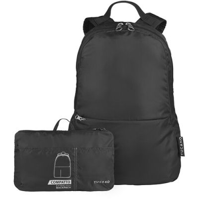 Рюкзак туристичний Tucano Compatto Eco XL чорний (BPCOBK-ECO-BK)