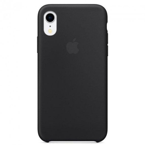 Силіконовий чохол Apple Silicone Case Black для iPhone XR