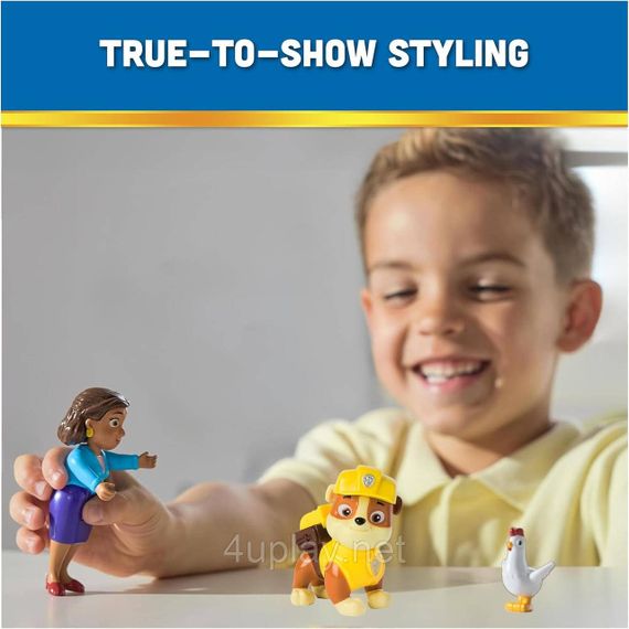 Щенячий патруль Набор игровых фигурок Крепыш, Мэр Гудвей и Ципалетта Оригинал Paw Patrol | Зображення 6