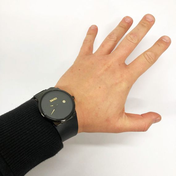 Оригинальные мужские классические наручные часы SKMEI, Наручные мужски часы Красивые мужские AS-78 | Зображення 6