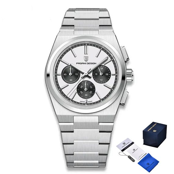 Годинник P2agani Design PD-1761 Silver-White
