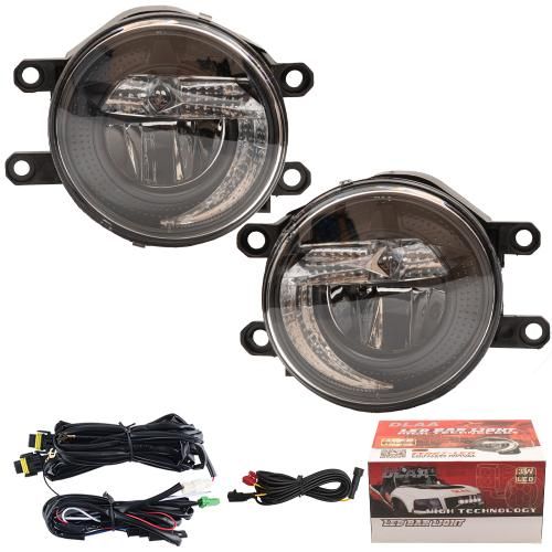 Фари дод. модель Toyota Cars/TY967-LED/12V9W+2W/FOG+Position/ел. проводка