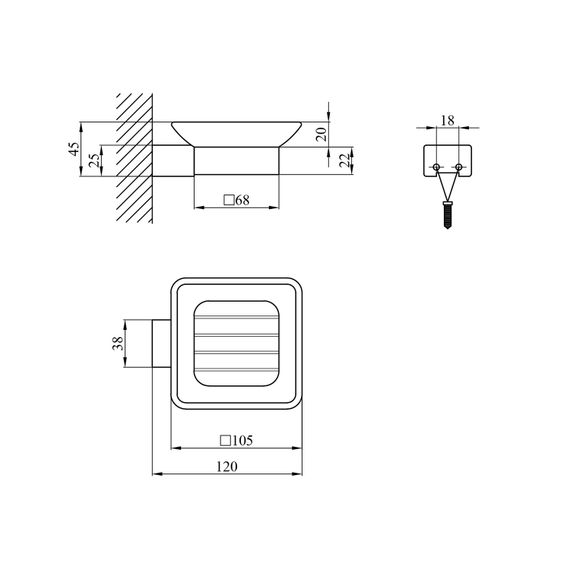 Мильниця Kroner KRP Edelstahl Kubus - SCH3902 (CV025640) | Зображення 1