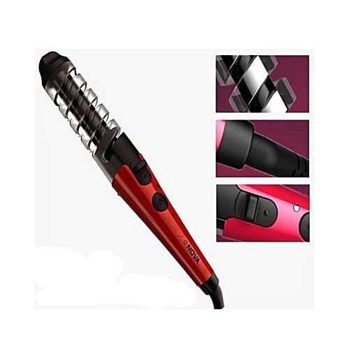 Плойка спіральна для локонів завивки волосся Nova NHC-2007 плойка спіраль турмалін | Зображення 3