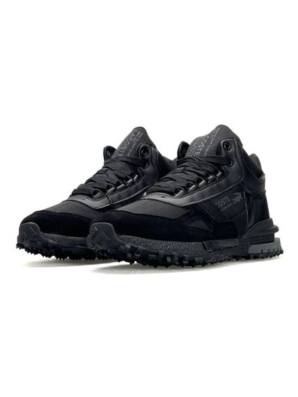 Зимние Мужские кроссовки New Lacoste Elite Active High Fur All Black (топ качество) А4865 44 28 - 28,5 см | Зображення 2