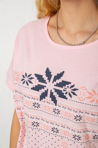 Пижама женская, цвет розовый, 243R7069 | Зображення 3