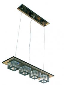 Люстра подвесная галогенная G4 20W BR (BR-01168S/4)