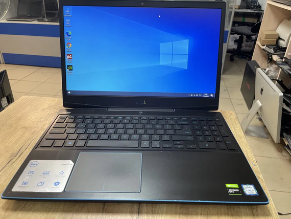 Ноутбук Dell G3 3590 15.6  HD core i7 9750H/8gb/128SSD+500GB HDD/GTX 1650