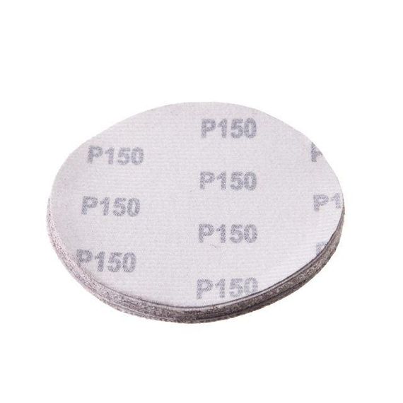 Круг наждачний самоклейний 125 мм, папір класу С, К150, 10 од. INTERTOOL BT-0515 | Зображення 2