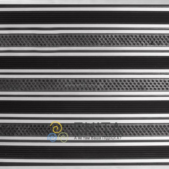 Придверная решетка Оптима Резина + Щетка 0,4м.