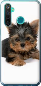 Чехол на Realme 5 Pro Щенок йоркширского терьера "931u-1861-17620"