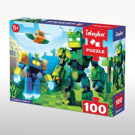 Пазли Кубічні роботи Ideyka LP100-008 100 елементів Різнокольоровий shop (4823104390183) | Зображення 1