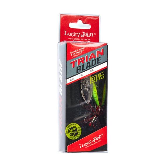 Блесна вращающаяся Lucky John Лаки Джон TRIAN BLADE LONG 09.0г 008 | Зображення 3