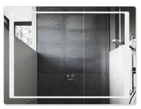 Дзеркало Kroner KRM Spiegel HR2 - 8060 з LED-підсвічуванням та антизапітнінням (CV030033)