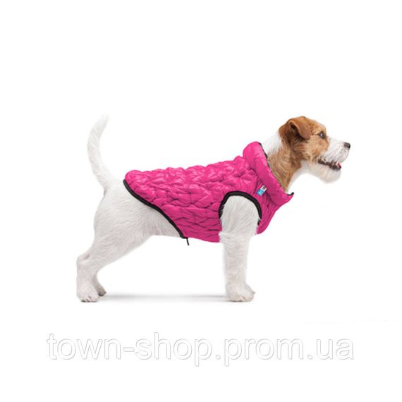 Курточка двусторонняя AiryVest UNI, размер M 43, розово-черная | Зображення 2