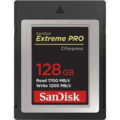 Карта памяти SanDisk 128GB CFExpress Extreme PRO (SDCFE-128G-GN4NN)