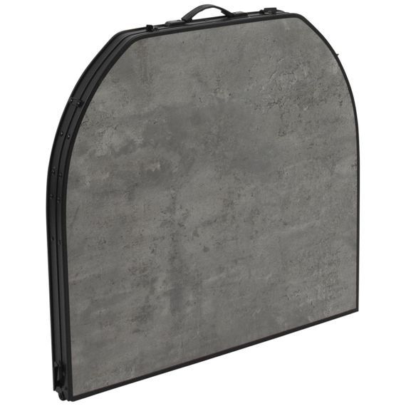 Стіл Bo-Camp Northgate Oval 150x80 cm Black/Grey (1404188) | Зображення 9