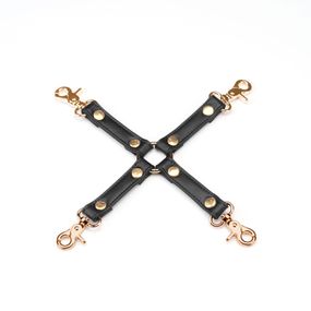 Хрестовина Liebe Seele Black Organosilicon Hogtie, екошкіра