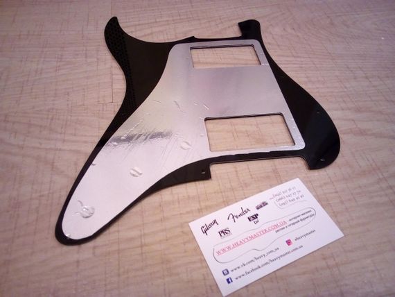 Пікгард для електогітари HH Fender Stratocaster ST American brandard ЧОРНИЙ | Зображення 5