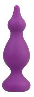 Анальная пробка Adrien Lastic Amuse Medium Purple (M) с двумя переходами, макс. диаметр 3,6 см Sex Aura