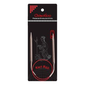 Спиці ChiaoGoo Knit Red кругові, 100 см (3 мм)