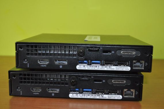 Неттоп Dell OptiPlex 3046 Micro USFF / Intel Core i5-6500T (4 ядра по 2.5 - 3.1 GHz) / 8 GB DDR4 / 240 GB SSD / Intel HD Graphics 530 / Блок живлення / Windows 11 Pro б/в + Подарунок Флеш пам'ять USB 32 GB | Зображення 4