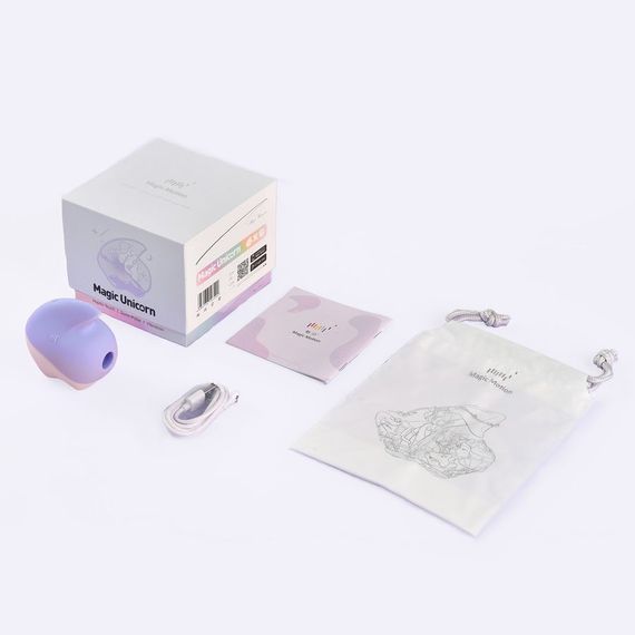 Вакуумний кліторальний смарт-стимулятор Magic Motion Unicorn Purple з вібрацією | Зображення 6