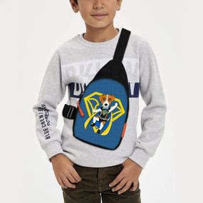 Сумка через плече дитяча Пес Патрон 29х17 см сумка слінг для хлопчика (02137)