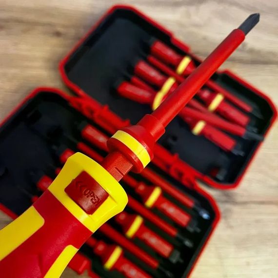 Набір діелектричних викруток VEN-1658 15 в 1 до 1000 В у кейсі | Зображення 3
