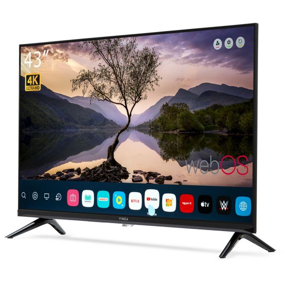 Телевизор Vinga S43UHD25BWEB | Зображення 1