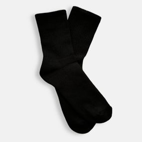 Чоловічі махрові шкарпетки на зиму TwinSocks 41-42 (27), 43-45 (29) Чорні, білі Чорний, 29 / XL / 43-44
