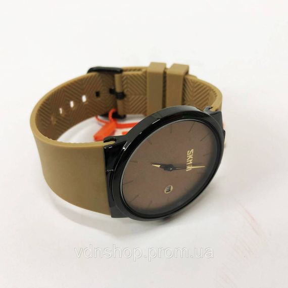 Круті чоловічі годинники SKMEI 1509KH, Солідні чоловічі годинники в строгому стилі JG-20 | Зображення 6